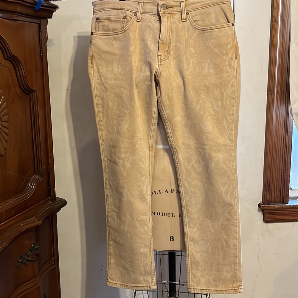 Levi’s 511 men’s tan jeans  waist 34, length 30